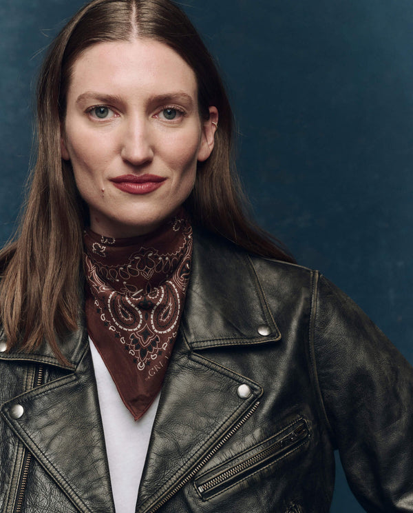 The Chocolate Silk Bandana