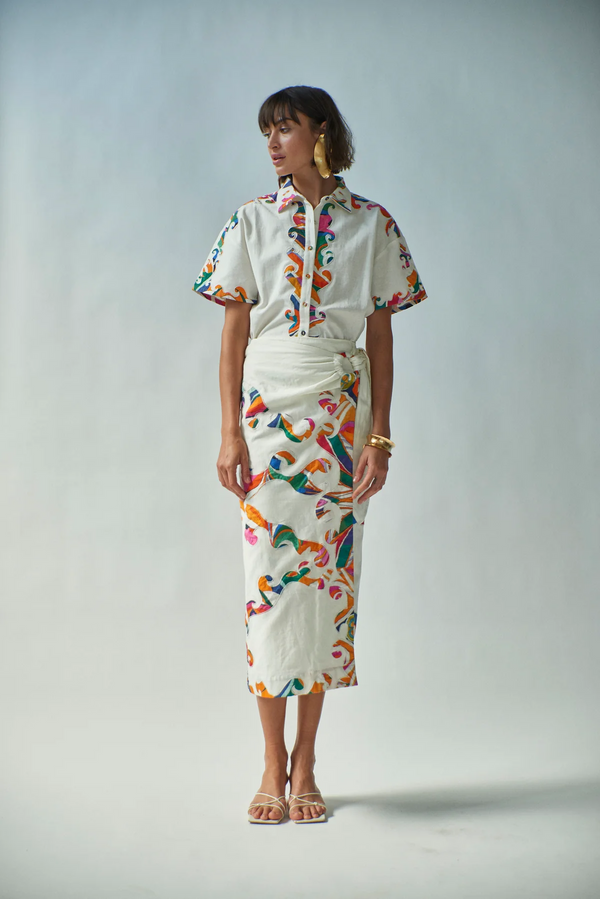 Loren Wrap Skirt - Sugar Sizzle