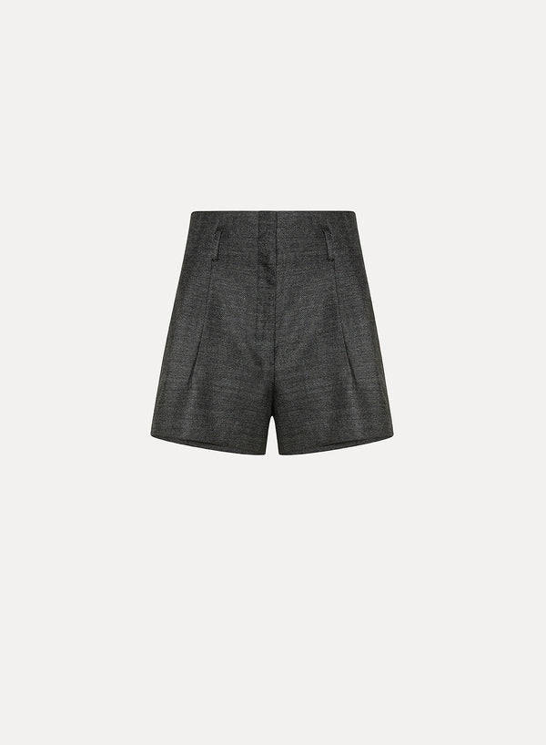 Herringbone Chic Short - Grey