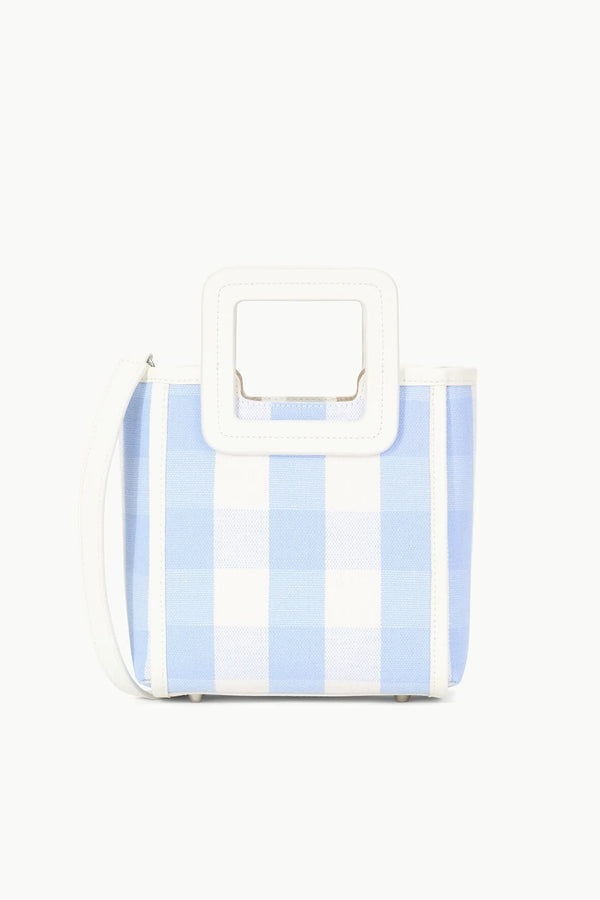 Mini Shirley- Sky Gingham