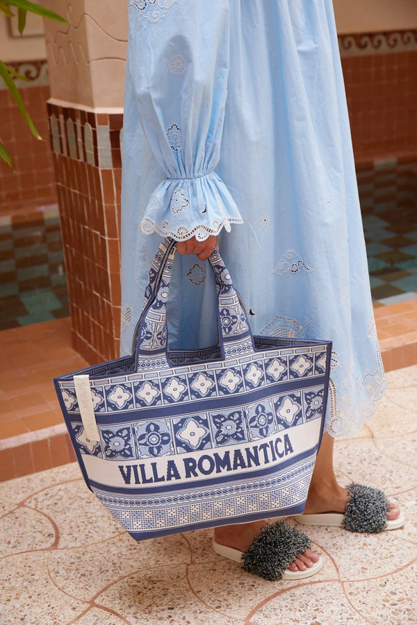 Villa Jacquard Tote - Maxi