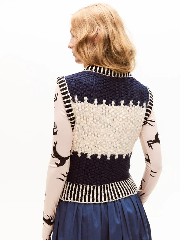 Fox Vest - Navy