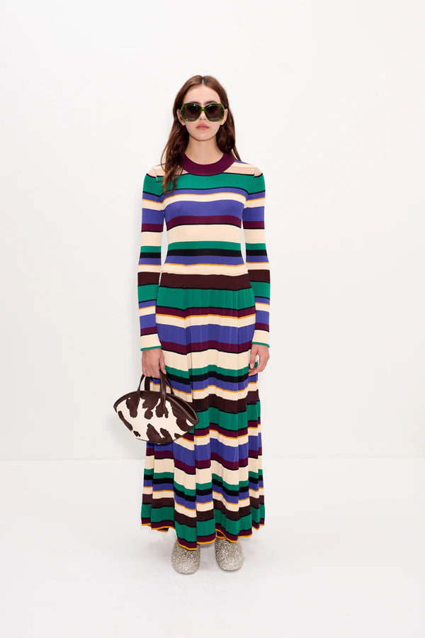 Sandrine Knit Dress- Tropical