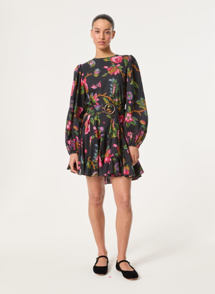 Jenny Dress - Ink Fleur Grande