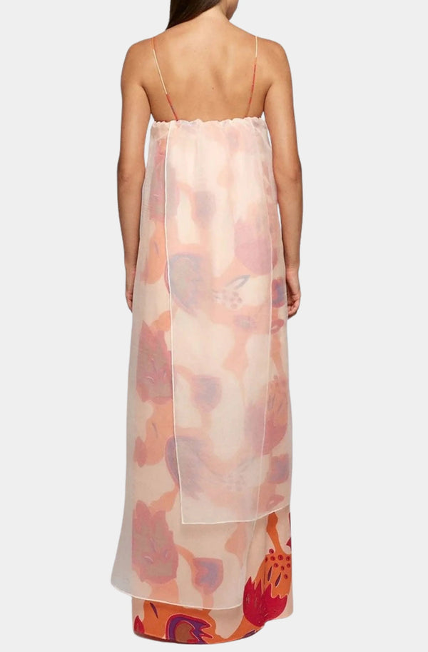 Sheer Slip Maxi - Field of Dreams