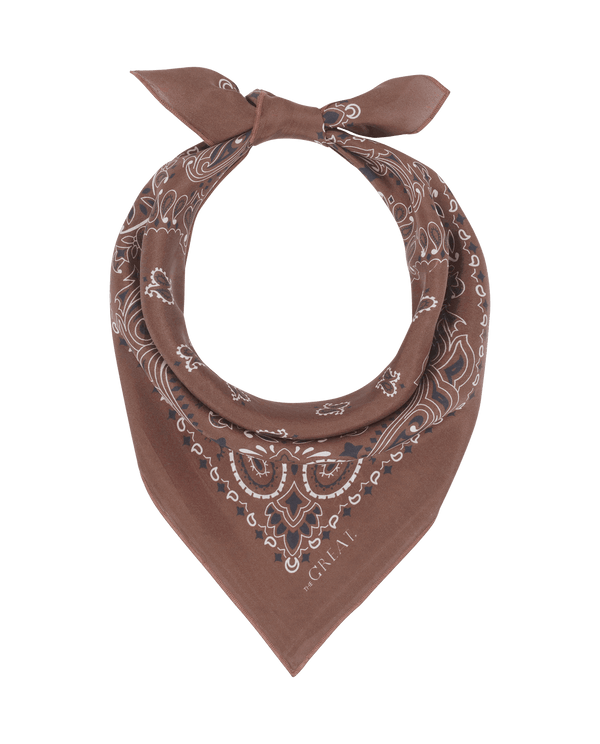 The Chocolate Silk Bandana
