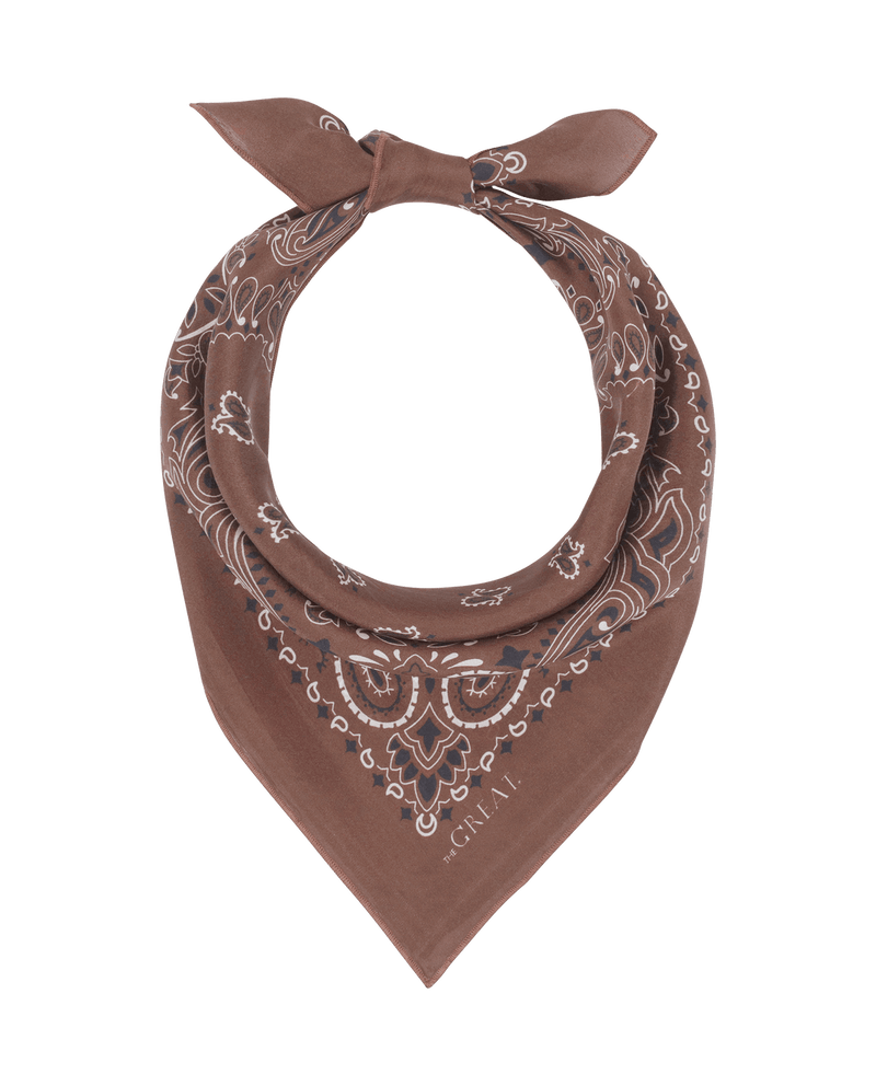 The Chocolate Silk Bandana