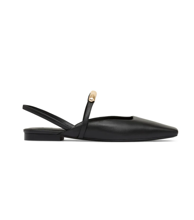 Alcove Crescent Slipper - Black