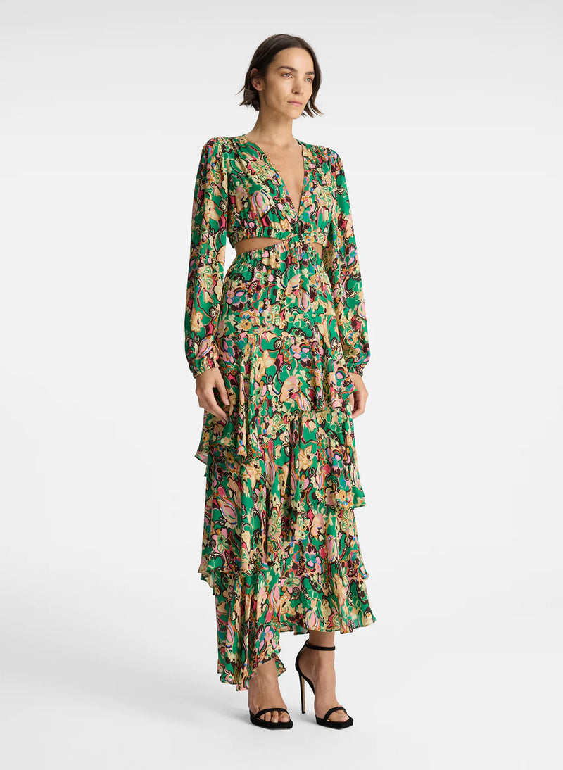 Bell Dress - Emerald