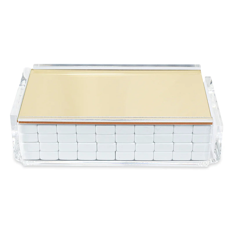 Luxe Mahjong Set - Gold Mirror