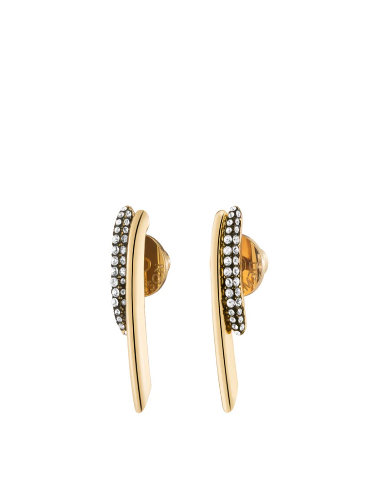 Gold Pave Empire Earring