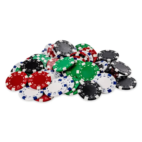 Luxe Poker Chip Set - Green