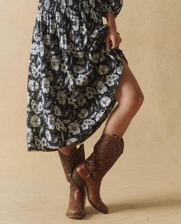 Cobblestone Dress- Navy Whisper