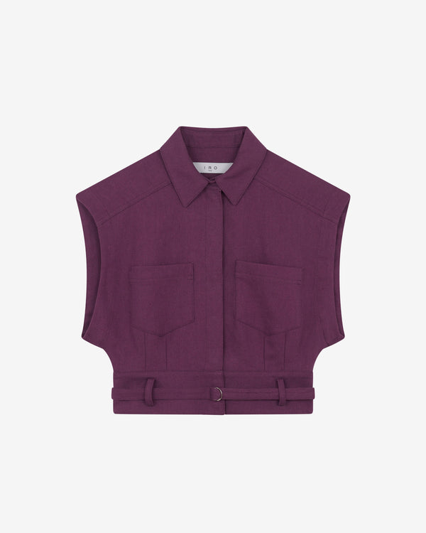 Saima Shirt- Vintage Purple