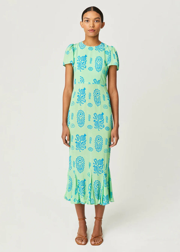 Lulani Dress- Clover Block